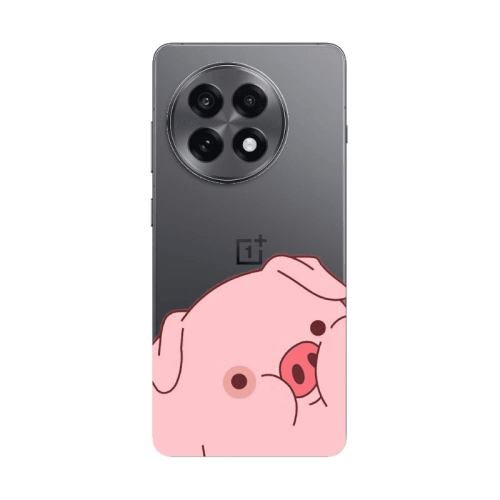 Oneplus 13 5G Piggy 1 Transparent Silicone TPU Θήκη